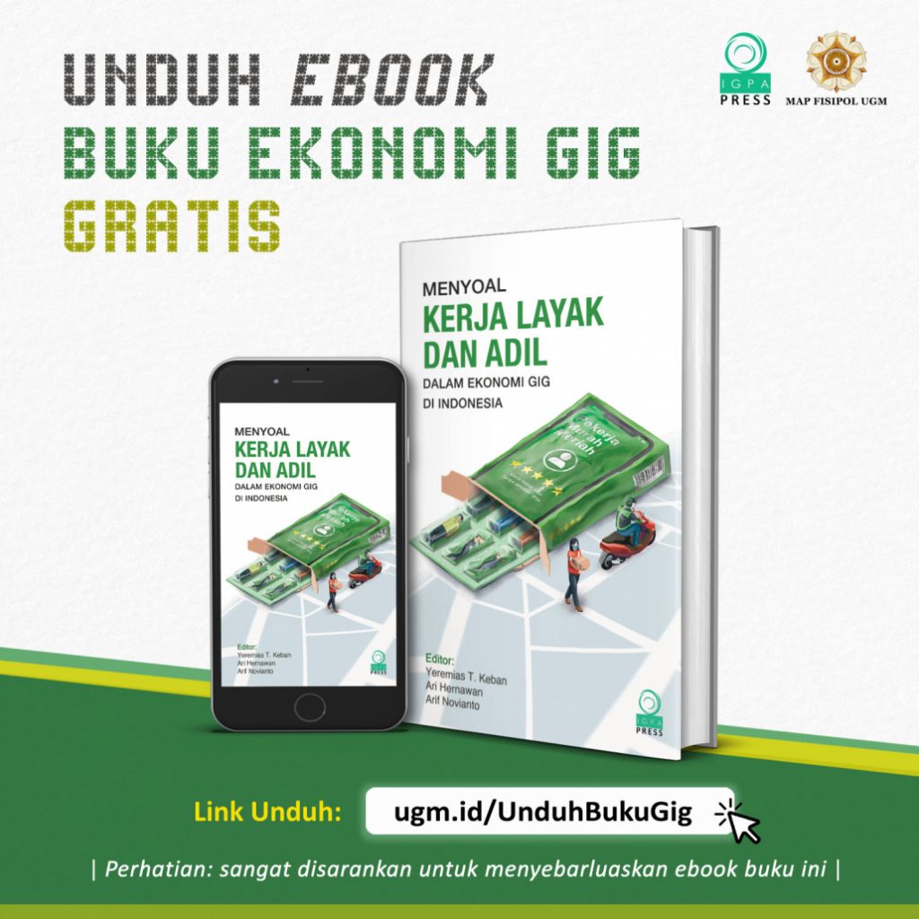 Menyoal kerja layak dan adil dalam ekonomi gig di Indonesia (Ebook)